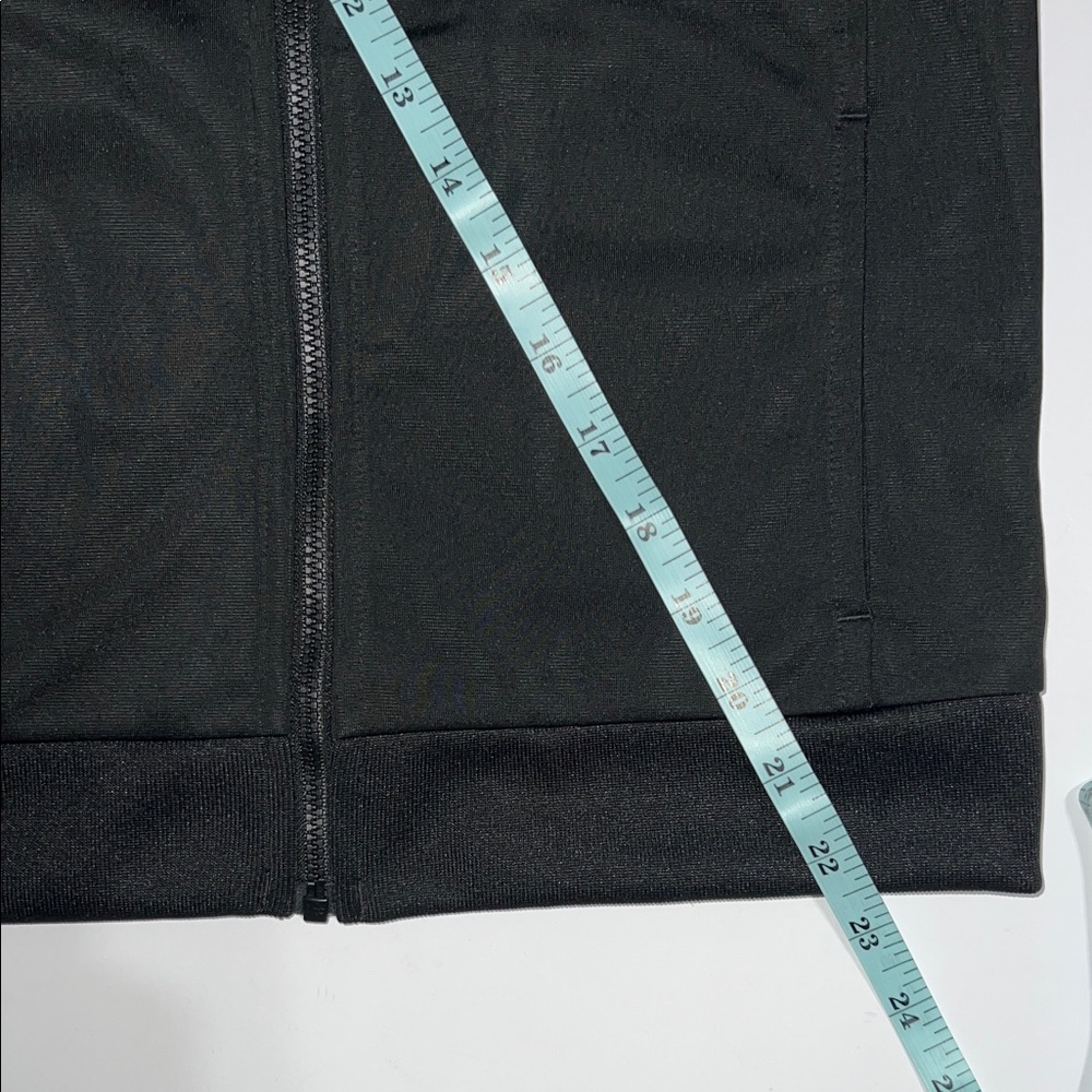 Adidas Black Jacket with Gold Accents Kids size 10/12 - Picture 9 of 9